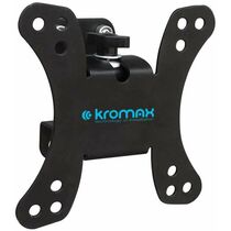 Крепление для ТВ наклонно-поворотное 15"-32" Kromax GALACTIC-10 нагрузка max 20 кг, наклон -12/ +3 °, поворот 60°,, чёрный