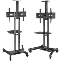 Крепление для ТВ 32"-65" ONKRON TS1551 Черная нагрузка max 45 кг, наклон 0°, поворот 0°,, чёрный