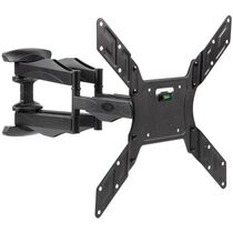 Крепление для ТВ поворотно-выдвижной и наклонный 22"-65" Arm Media COBRA-45 new нагрузка max 45 кг,, чёрный