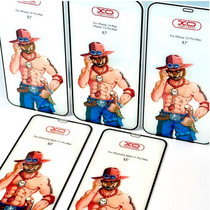 Защитное стекло -XO- iPhone15 Pro 6.1", FC9, 0.33мм, 20шт