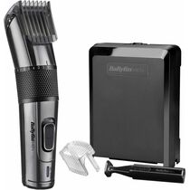 Машинка для стрижки Babyliss E978E черный (длина стрижки до - 25 мм, утановок длины - 26, насадок - 2, питание: от сети и аккумулятора)