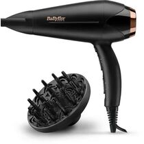 Фен Babyliss D570DE черный/ золотой (2200 Вт, режимов - 3, вид: полноразмерный, насадок - 2)
