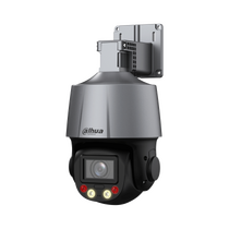 Видеокамера IP 4 Mp уличная Dahua купольная, f: 2.7-13.5 мм, 2560*1440, ИК: 50 м, LED:30 м, карта до 512 Gb, микрофон, поворотная (DH-SD3C405DB-GNY-A-