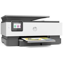 МФУ струйный HP OfficeJet 8023 (1KR64B) A4 Duplex WiFi USB RJ-45 черный/ белый