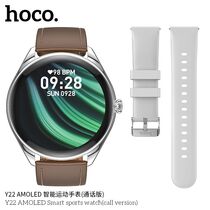 Умные часы HOCO Y22 AMOLED Smart Серебристый  (поддержка звонков)