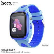 Детские умные часы HOCO Y100, Синий, силиконовый, 400 mAh,