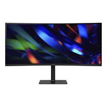 Монитор ACER CZ342CURVbmiphuzx 34'', ZeroFrame, Curved 1000R Black, 21:9, VA, 3440x1440, 1 /  0,5ms, 300cd, 180Hz, 1xHDMI(2.0) + 1xDP(1.4) + 1xType-C