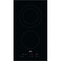 Электрическая варочная панель AEG HRB32310CB черный панель - стеклокерамика, 29х50 см)