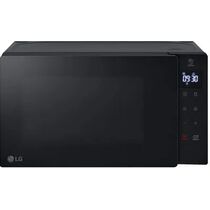 Микроволновая печь соло LG MS2032GAS черный (1050 Вт, объем - 20 л, управление: сенсарное)