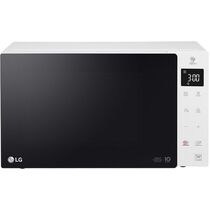 Микроволновая печь соло LG MW25R35GISW черный/ белый (1000 Вт, объем - 25 л, управление: сенсарное)