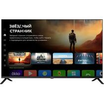 Телевизор 43" Digma DM-LED43UBB40 Smart TV (Салют ТВ), 4K Ultra HD, 60 Гц, HDMI х3, USB х2, чёрный