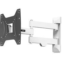 Крепление для ТВ наклонно-поворотное 19"-48" Hama 00220855 нагрузка max 20 кг, VESA max 200 х 200, белый