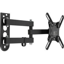 Крепление для ТВ наклонно-поворотное 19"-48" Hama R1 118154 нагрузка max 25 кг, VESA max 200 х 200, чёрный