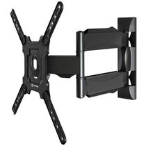Крепление для ТВ наклонно-поворотное 32"-65" ONKRON M4 нагрузка max 35 кг, VESA max 400 х 400, чёрный