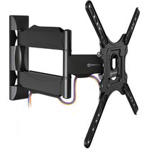 Крепление для ТВ наклонно-поворотное 32"-65" ONKRON NP40 нагрузка max 35 кг, VESA max 400 х 400, чёрный