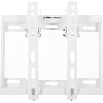 Крепление для ТВ наклонное 17"-43" Ultramounts UM831TW нагрузка max 35 кг, VESA max 200 х 200, белый