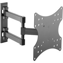 Крепление для ТВ наклонно-поворотное 23"-42" Ultramounts UM867 нагрузка max 20 кг, VESA max 200 х 200, чёрный