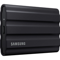 Внешние HDD и SSD Samsung External SSD T7 Shield, 2TB, Type C-to-C/ A, USB 3.2 Gen2, R/ W 1050/ 1000MB/ s, IP65, 88x59x13mm, 98g, Black (12 мес.)