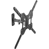 Крепление для ТВ поворотно-выдвижной и наклонный 23"-55" Ultramounts UM903 нагрузка max 30 кг, VESA max 400 х 400, чёрный