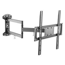 Крепление для ТВ поворотно-выдвижной и наклонный 32"-55" Ultramounts UM906 нагрузка max 35 кг, VESA max 400 х 400, чёрный