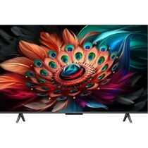 Телевизор 43" TCL 43C655 QLED, Smart TV, 4K Ultra HD, 60 Гц, HDMI х3, USB х2, чёрный