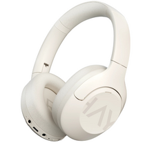Беспроводные наушники Xiaomi Haylou S30 ANC, Bluetooth, jack 3.5 mm, Type-C, микрофон, полноразмерные, белый (Haylou S30 ANC)