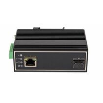 Медиаконвертер индустриальный, POE, UTP-SFP 10/ 100/ 1000 Мбит/ c, без БП (GL-MC-UTPG-SFPG-FP-I)