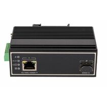 Медиаконвертер индустриальный, UTP-SFP 10/ 100/ 1000 Мбит/ c, без БП (GL-MC-UTPG-SFPG-FI)