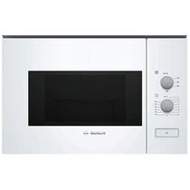 Микроволновая печь встраиваемая Bosch BFL520MW0 белый (20 л, мощность - 800 Вт, механическое)