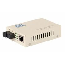 Медиаконвертер Nikomax GL-MC-UTPF-SC1F-18SM-1310 (WDM SC 10/ 100Mb, 20 Km, ТХ1310, LFP) + БП