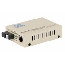 Медиаконвертер Nikomax GL-MC-UTPF-SC1G-18SM-1310 (WDM SC 10/ 100/ 1000Mb, 20 Km, ТХ1310, LFP) + БП