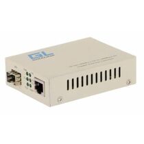 Медиаконвертер Nikomax GL-MC-UTPG-SFPG-F (1x10/ 100/ 1000 Base-TX, пустой разъем для 1xSFP 1000Base-FX, LFP) + БП