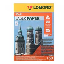 Фотобумага Lomond, A4, 150 гр/ м2, 250л, Ultra DS Matt CLC, матовая, двусторонняя, (0300541) для лазерной печати