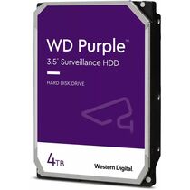 Жесткий диск HDD 3.5" SATA: 4000 Гб WD Purple [5400 rpm, 256 Мб, Sata 3 (6 Gbit/ s) Восстановленный на заводе] WD42PURZ-FR