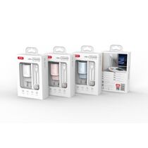 СЗУ  -XO- PD18W 3А 1xUSB,(L157 , белый) + кабель Lightning