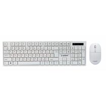 Комплект (клавиатура +мышь) Gembird KBS-6000-W беспроводной, классический, Bluetooth, белый (KBS-6000)