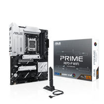 Материнская плата Asus PRIME X870-P WIFI [AMD X870, 4*DDR5, 4*PCIEx16, 2*Sata3,2*M.2,USB 2.0  USB3, HDMI, ATX]