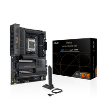 Материнская плата Asus PROART X870E-CREATOR WIFI [AMD X870E,4*DDR5,3*PCI Ex16,4*SATA3,4*M.2,HDMI,DisplayPort,PS/ 2,1*USB 3.2,ATX]