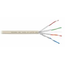 Кабель Cu U/ FTP, Внутренний, 4x2x0.58, бухта 500м., Cat6a, Nikomax нг(А)-LSLTx (NMC 9455L-IY)