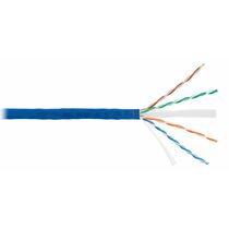 Кабель Cu U/ FTP, Внутренний, 4x2x0.55, бухта 305м., Cat6a, Nikomax нг(А)-HF (NMC 4140C-BL)