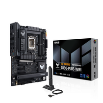 Материнская плата Asus TUF GAMING Z890-PLUS WIF [Z890,4*DDR5, 2*PCIEx16, 1*PCIEx1, 1*PCIEx4,4*Sata3, 4*M.2, 7*USB3, DisplayPort, HDMI, ATX]