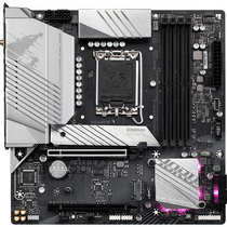 Материнская плата Gigabyte B760M AORUS ELITE AX[LGA1700,B760,4*DDR5,1*PCI Ex4,1*PCI Ex16,4*SATA3,2*M.2,8*USB 2.0,5*USB 3.2,HDMI,DisplayPort,Micro-ATX]