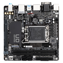 Материнская плата Gigabyte H610I  [H610, 2*DDR5, 1*PCIEx16, 4*Sata3, 1*M.2,4USB 2.0, 2 порта*USB3, D-Sub, HDMI, DP,PS/ 2, miniITX]