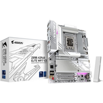 Материнская плата Gigabyte Z890M A ELITE WF7 ICE:[Z890, 4*DDR5,2*PCIEx16,4*Sata3, 3*M.2,4*USB 2.0, 4*USB3,DisplayPort,Micro-ATX]