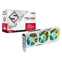 Видеокарта AsRock Radeon RX 7600 Steel Legend  OC 8G GDDR6 128 бит 3 x DisplayPort, HDMI