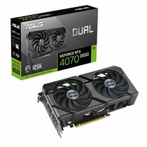 Видеокарта Asus PCI-E 4.0 DUAL-RTX4070S-12G-EVO NVIDIA GeForce RTX 4070 Super 12Gb 192bit GDDR6X  HDMIx1 DPx3