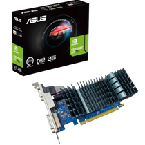 Видеокарта Asus PCI-E GT710-SL-2GD3-BRK-EVO NVIDIA GeForce GT 710 2 ГБ 64 бит DDR3  DVI-D, HDMI, VGA (D-Sub)