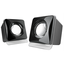 Колонки 2.0  Defender SPK 35 5W, черный, miniJack 3.5, Пластик (65635)