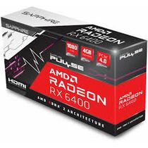Видеокарта Sapphire Pulse PCI-E AMD Radeon RX 6400 4 ГБ 64 бит  GDDR6 DisplayPort, HDMI