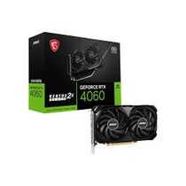 Видеокарта MSI RTX4060 VENTUS 2X BLACK 8G OC  GDDR6 128-bit DPx3 HDMI ATX